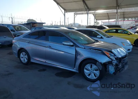 2015 Hyundai Sonata Hybrid z USA, uszkodzony, nr VIN KMHEC4A45FA124883